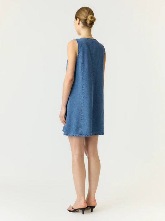 Malea denim dress Medium blue