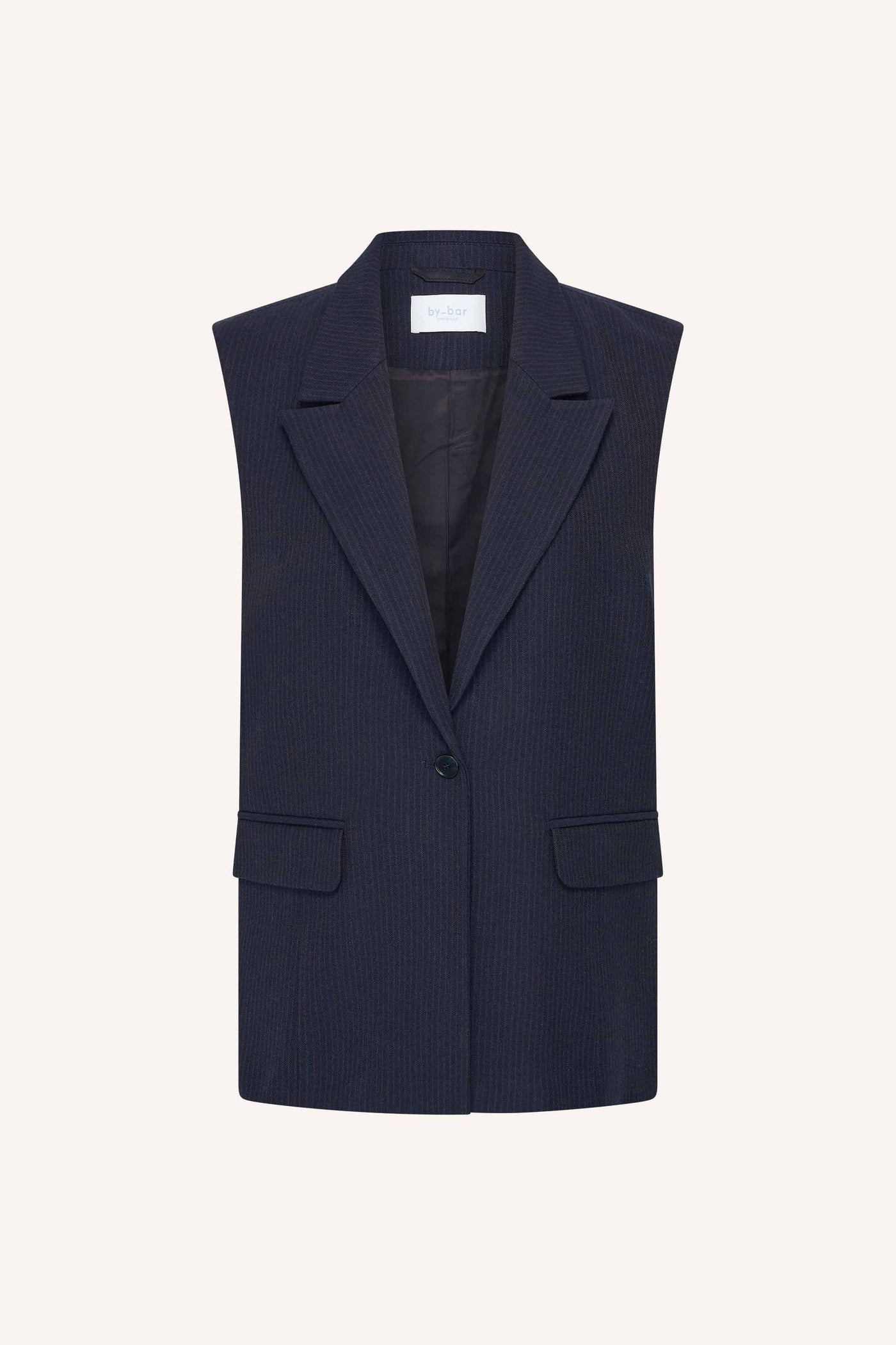 Nes Copper Stripe Gilet Midnight