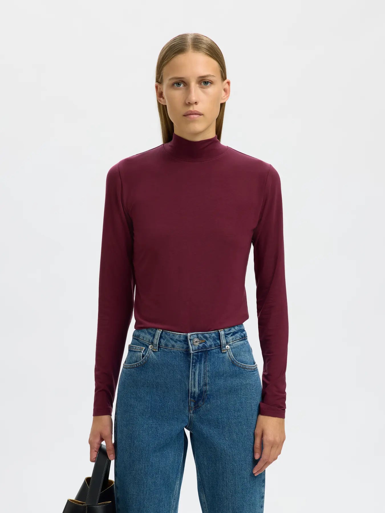 Manja LS high neck Fig