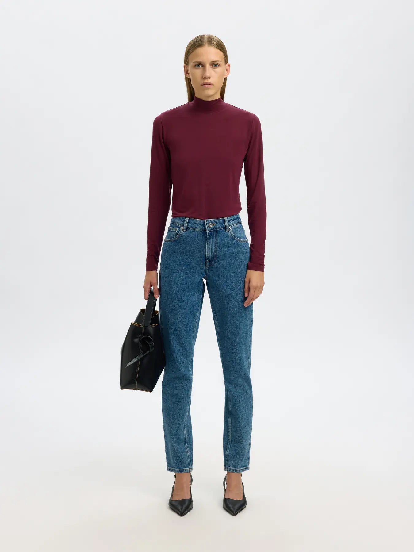 Manja LS high neck Fig