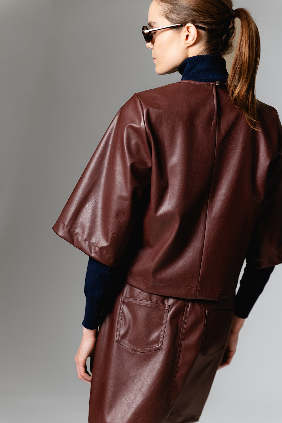 Blues skirt Marron