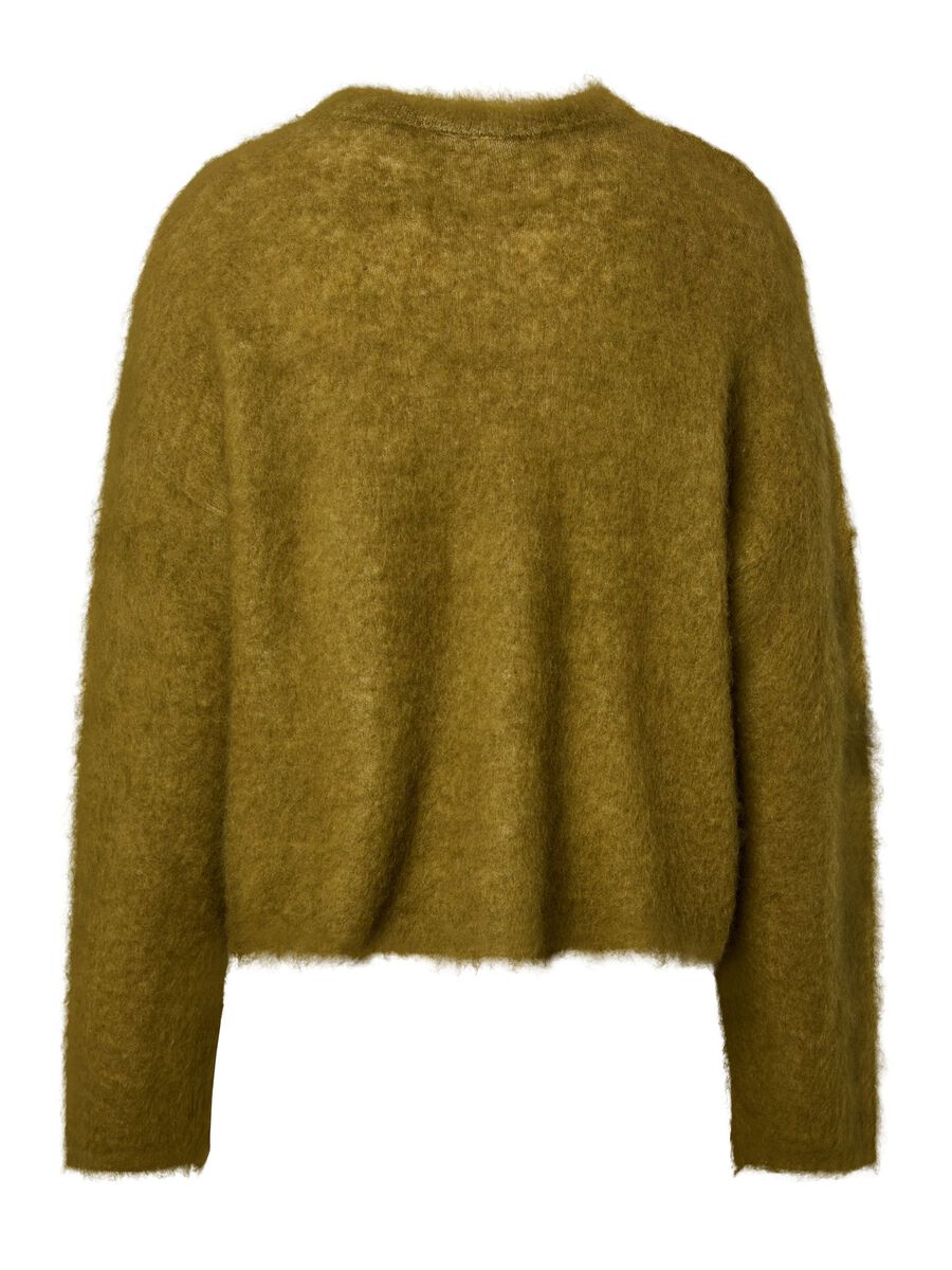 Tilde LS mohair blend pullover Fir green
