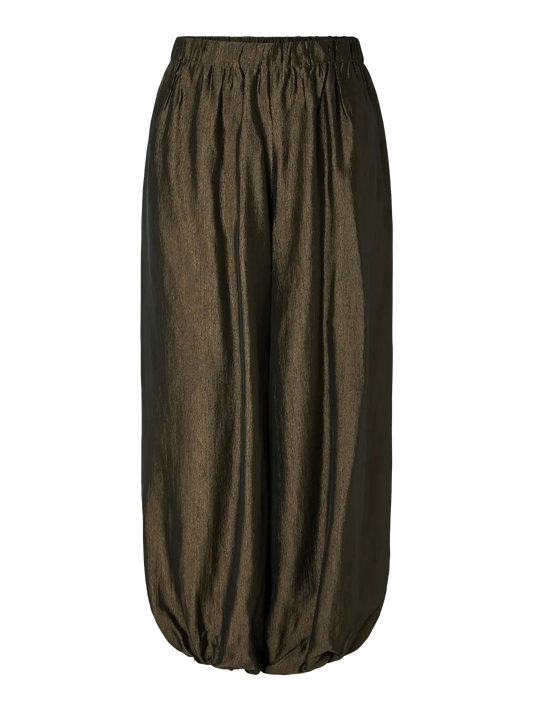 Triggo MW balloon pants Dark olive