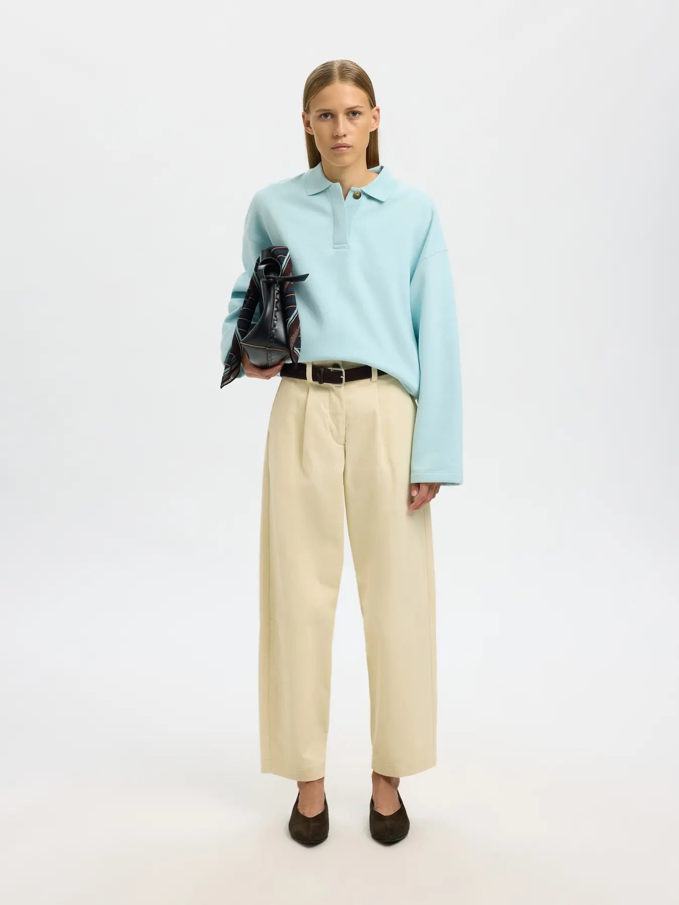 Ari Gia Polo Sweat Blue Glow