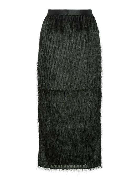 HW ankle skirt Black