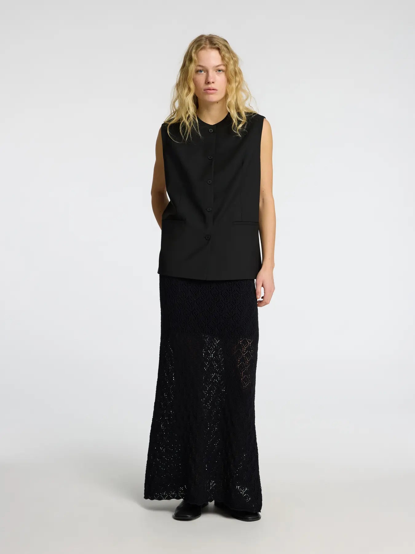 Abbi vest Black