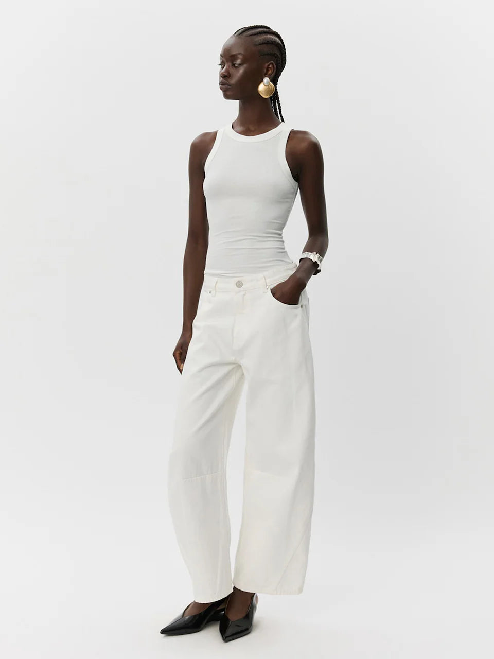 Tomar Jeans Off White