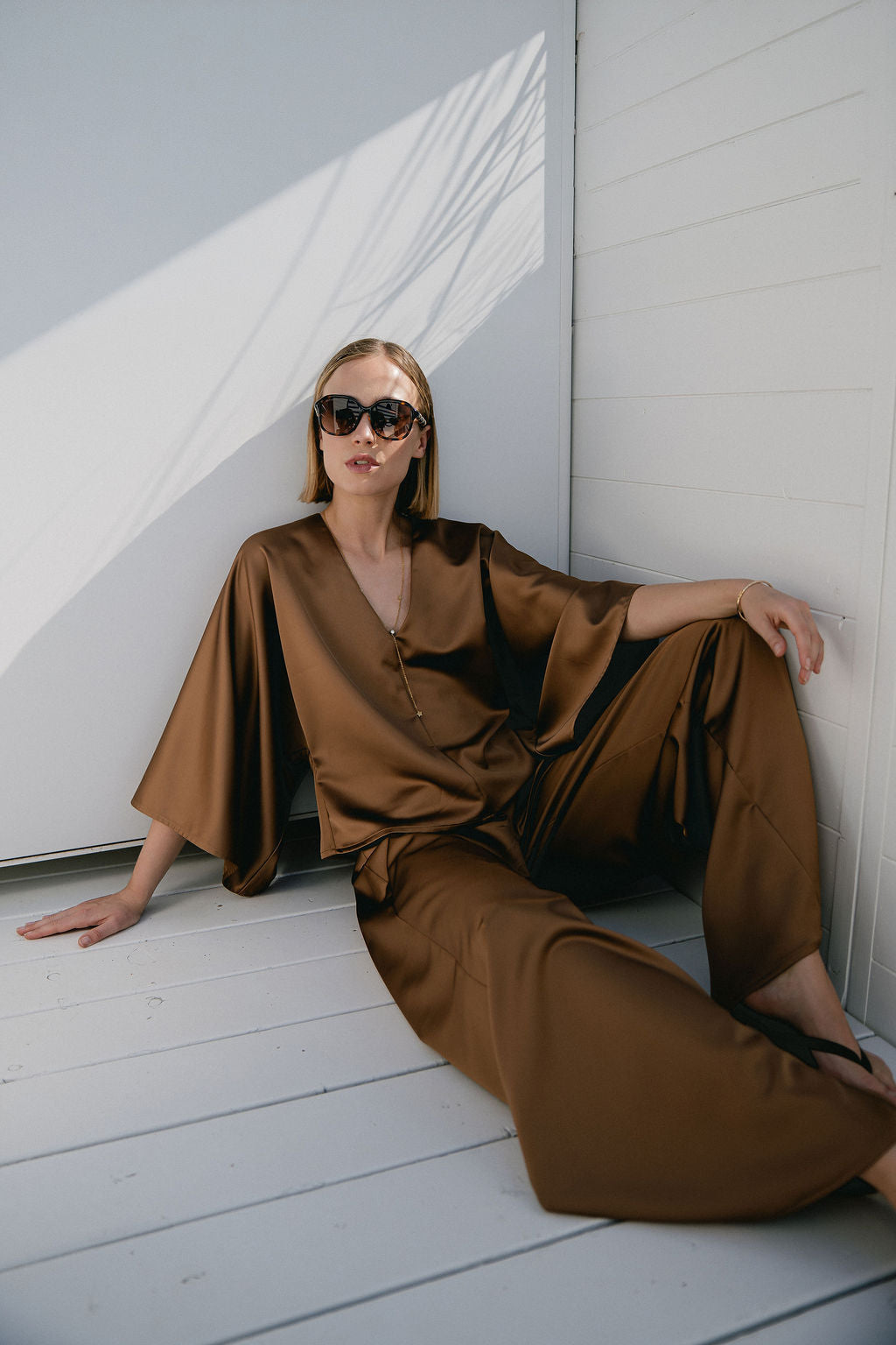 Ilga blouse Camel