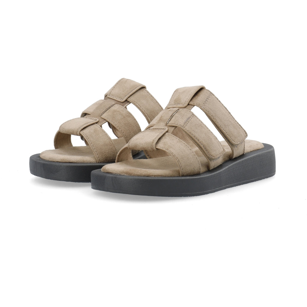 Kim velcro slide Sand
