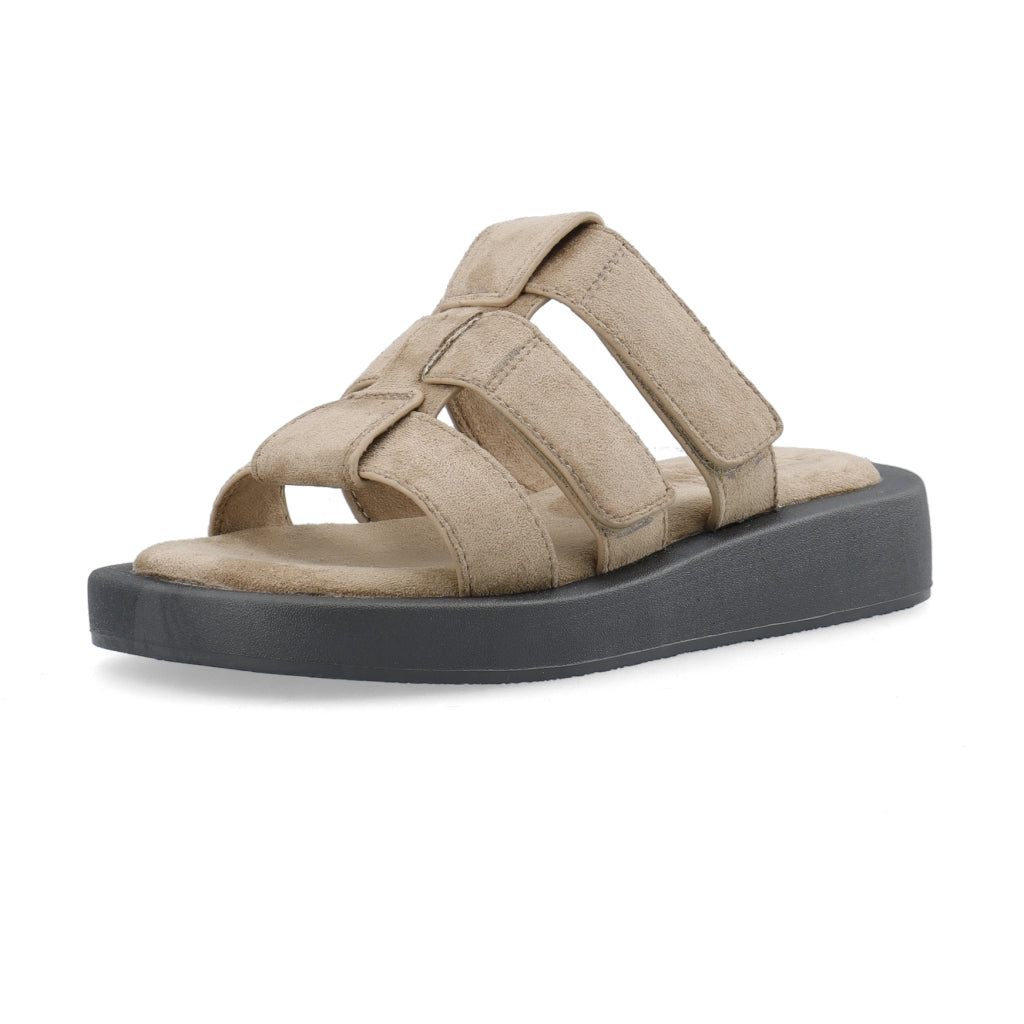 Kim velcro slide Sand