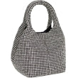 Merry rhinestones bag Silver