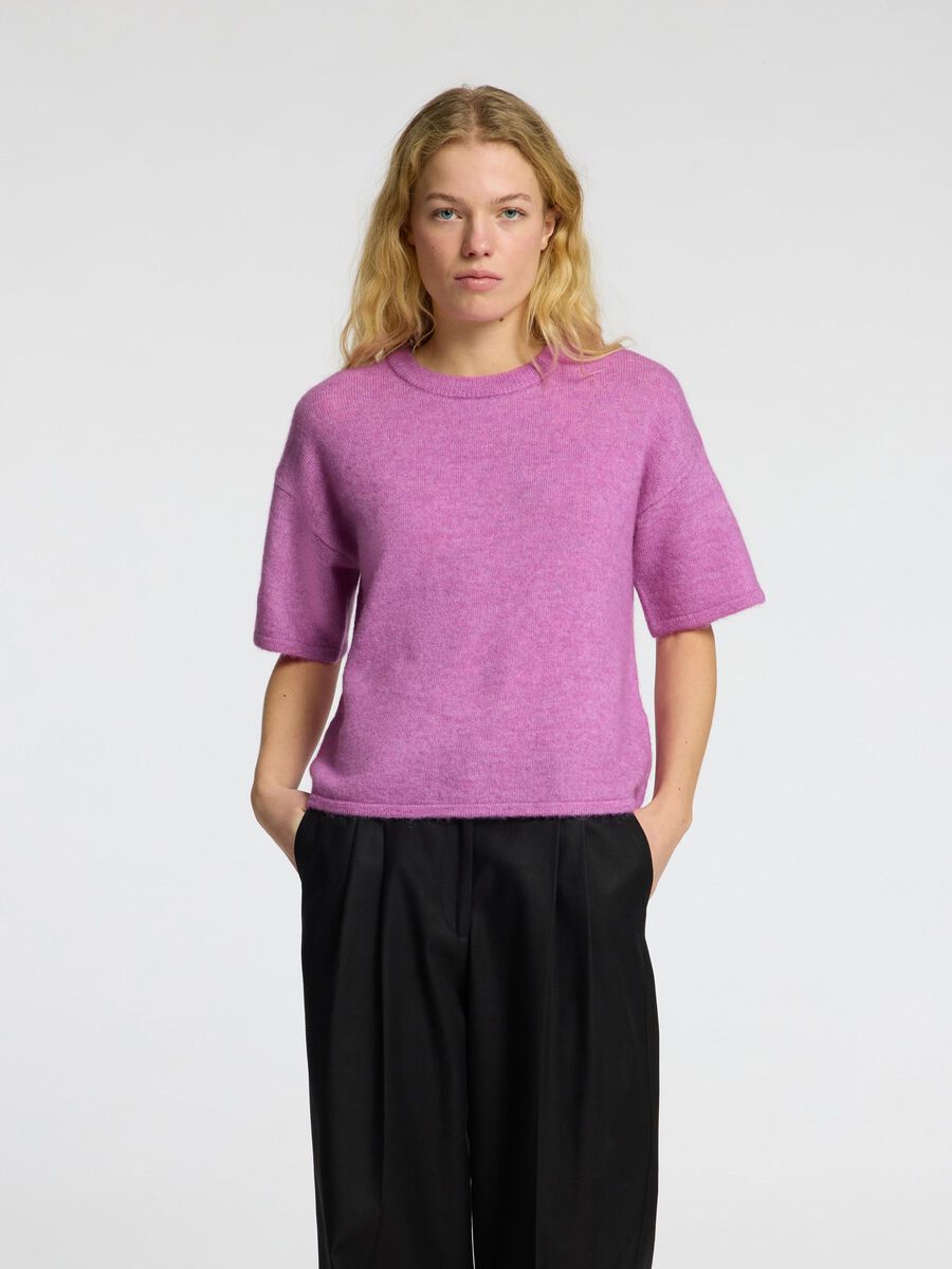 Maline Knit O-neck First Bloom