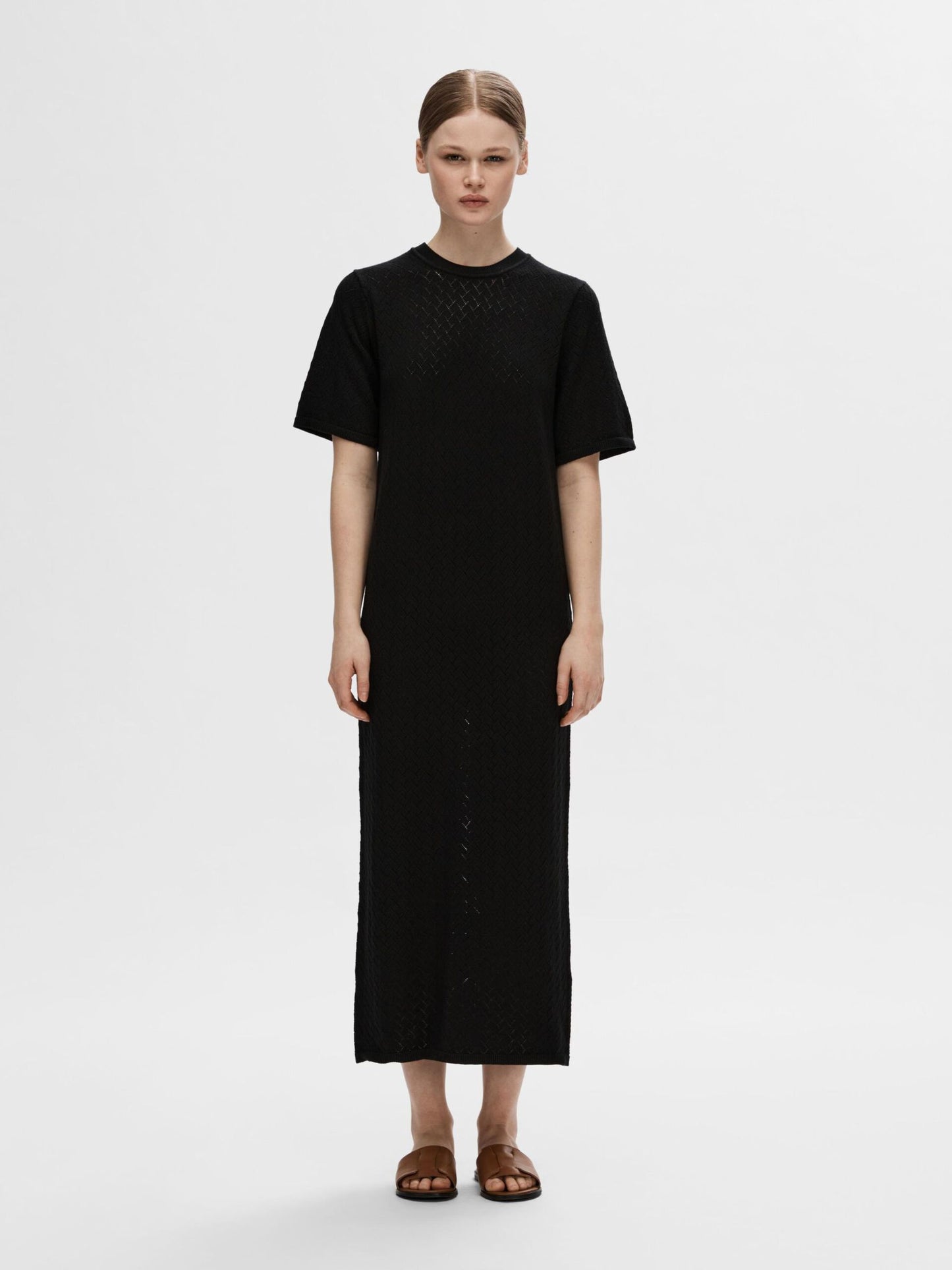 Helena Knit Dress Black