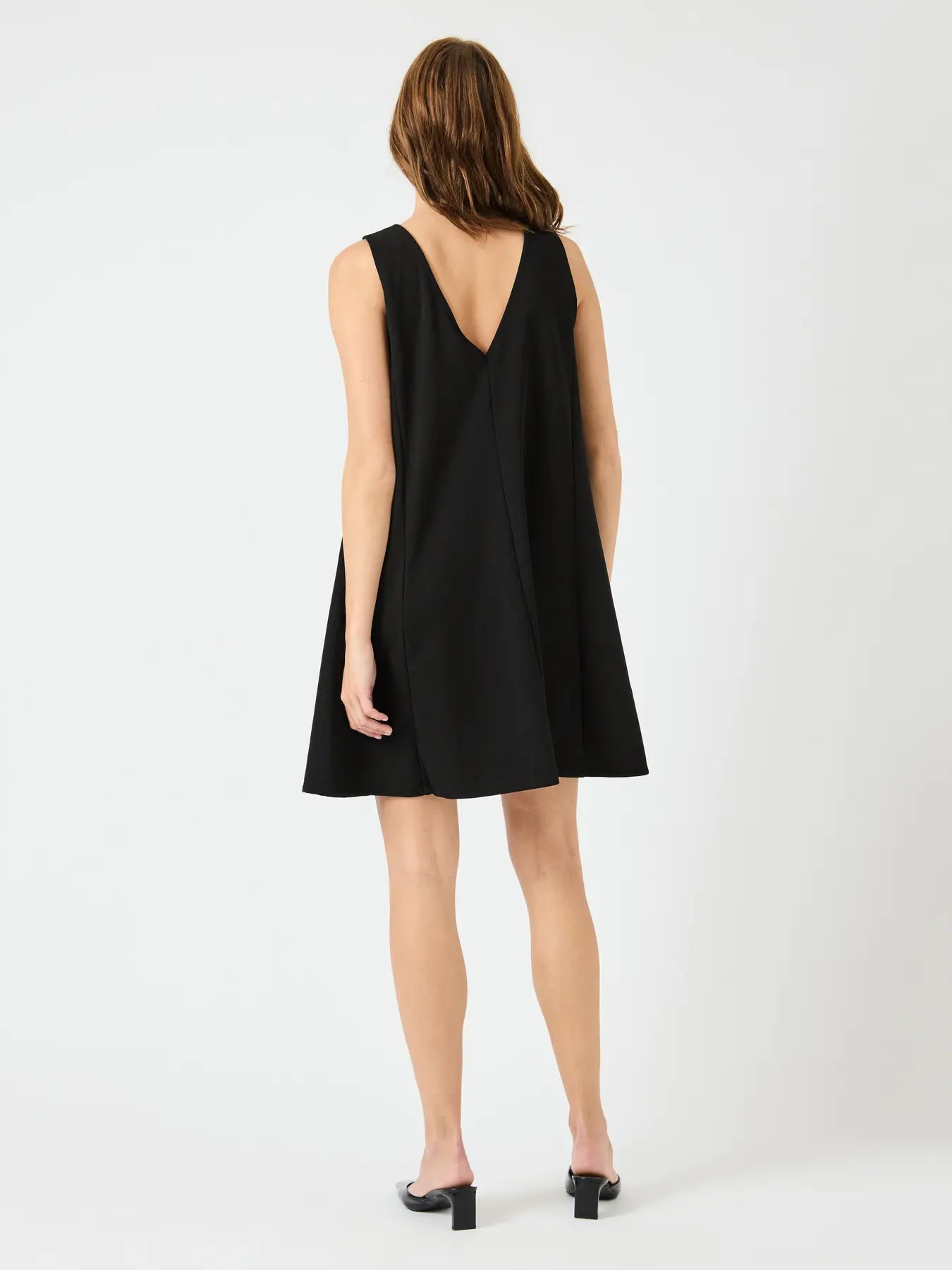 Malea SL wide dress Black