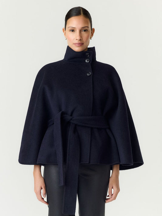 Almo handmade wool blend jacket Navy blazer