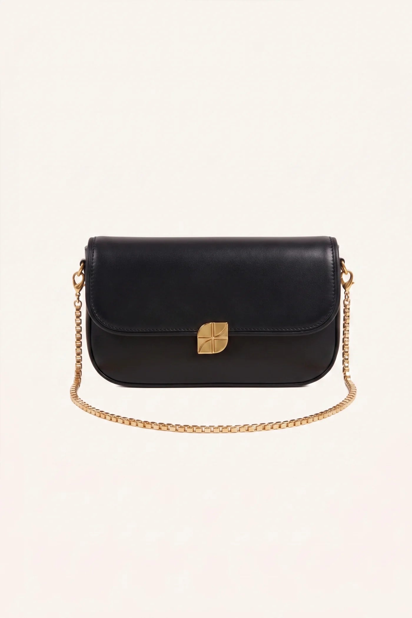 Alma leather bag Black