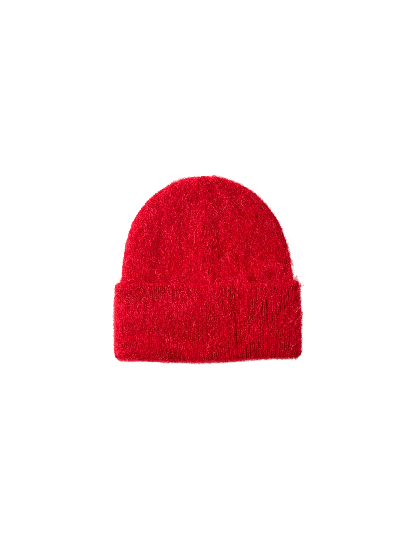 Fiona alpaca blend beanie Equestrian red