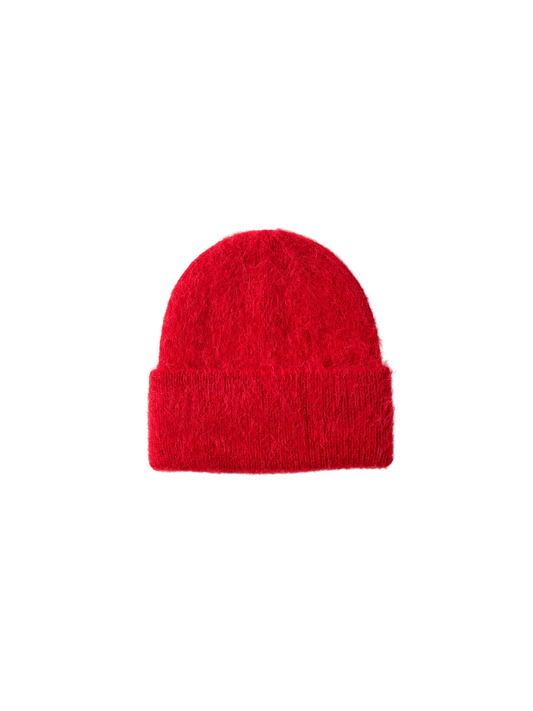 Fiona alpaca blend beanie Equestrian red