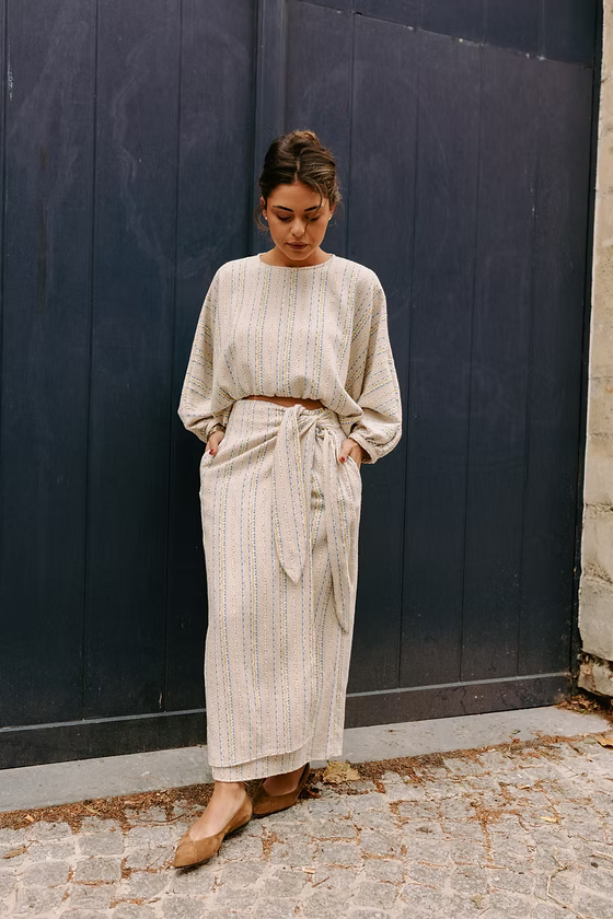 Skirt Joelle print Stripes