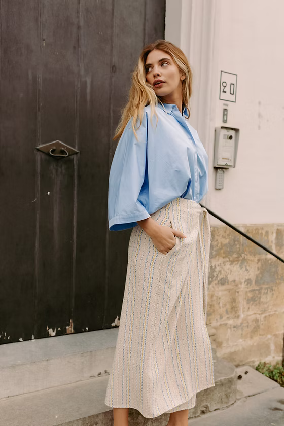 Skirt Joelle print Stripes