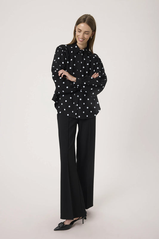 Idola Ebba shirt Black/ white