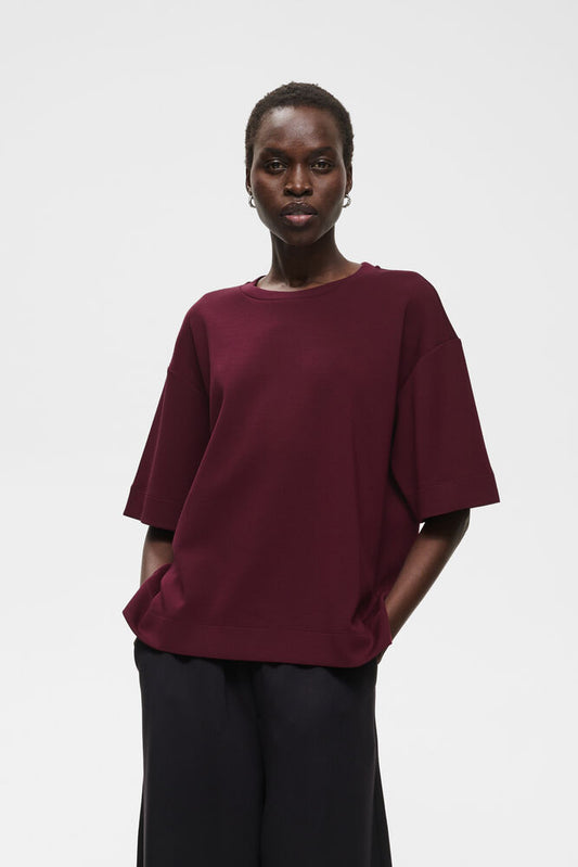 Pannie oversize T-shirt Zinfandel