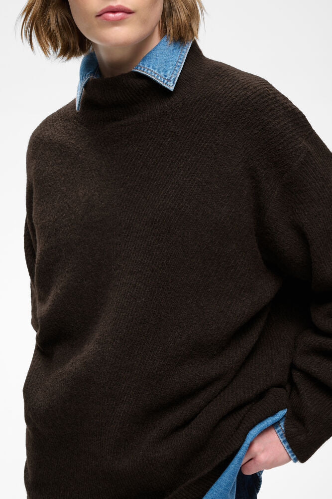 Guna highneck Chocolate brown