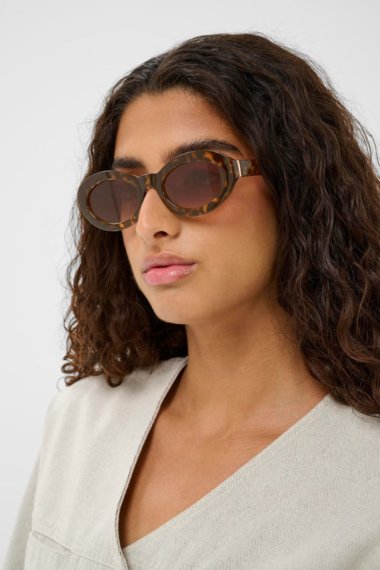 Chrisna sunglass Havana dark brown
