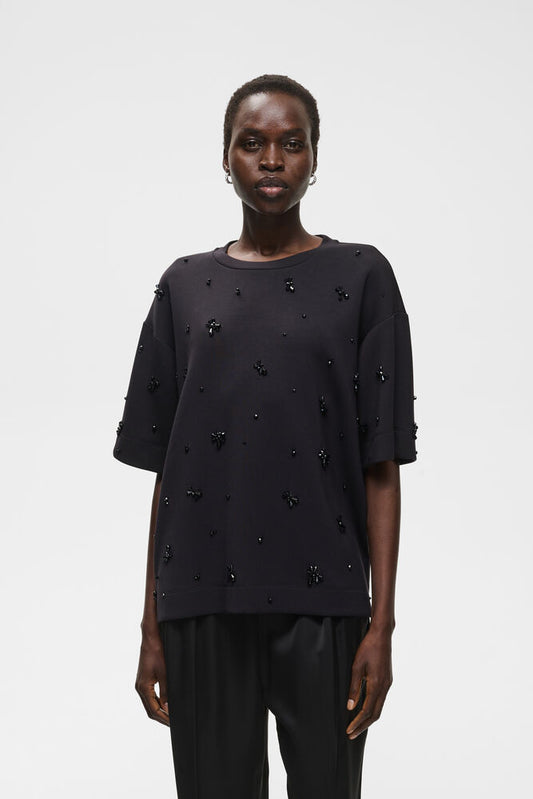 Baya pannie T-shirt Black sequins
