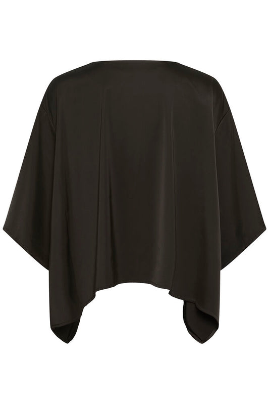 Zilky A-line top Chocolate brown
