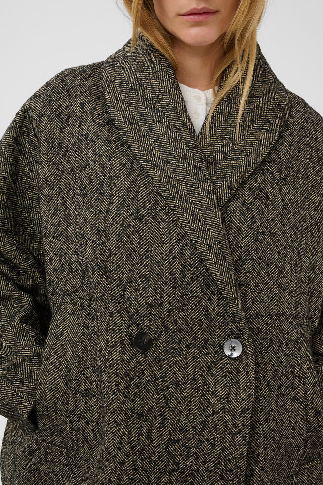 Cova peacoat Gray and white