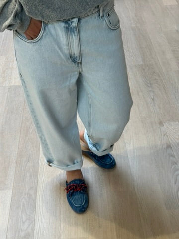 Boyfriend jeans Winter blue
