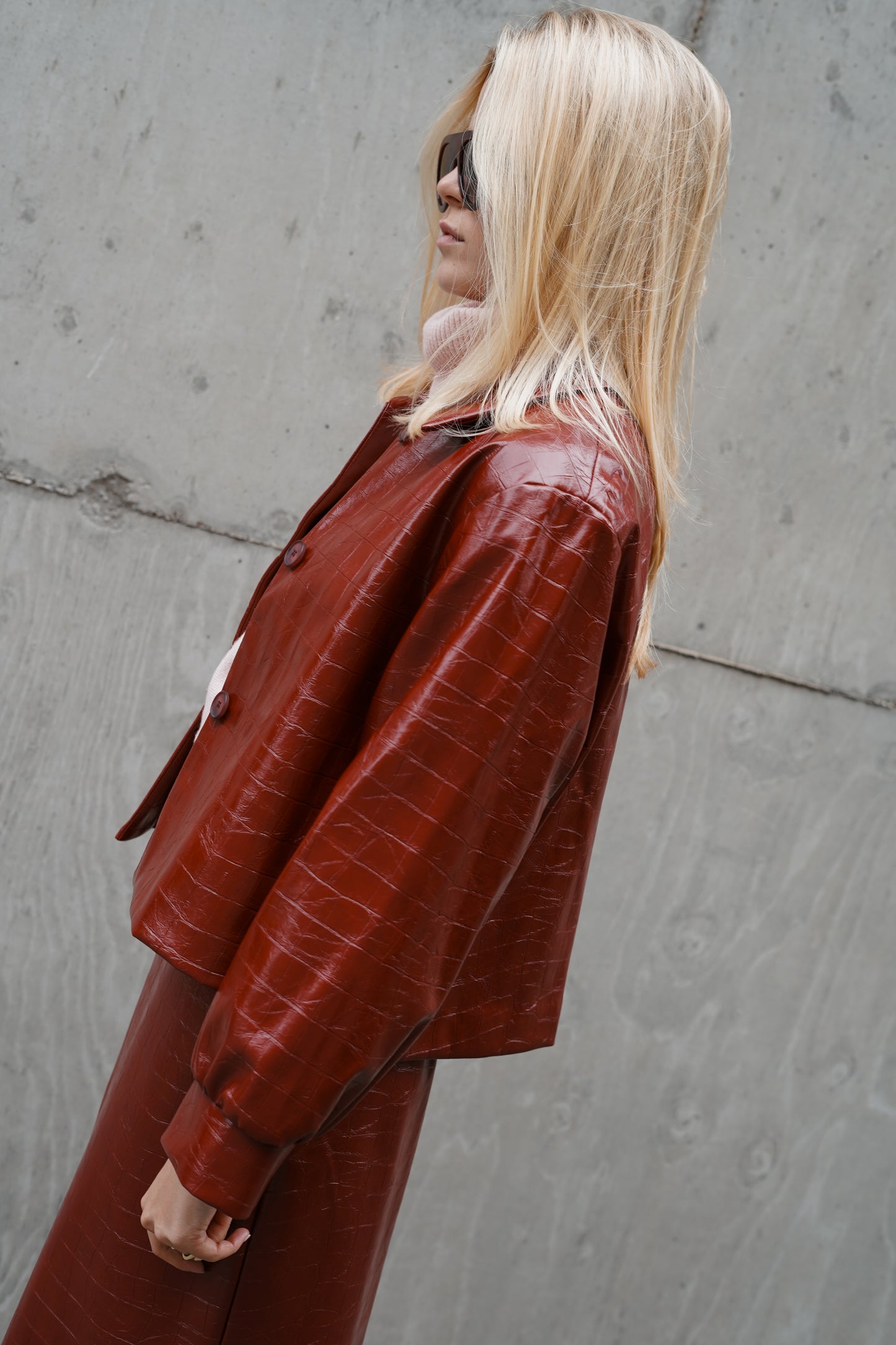 Coquet jacket Bordeaux