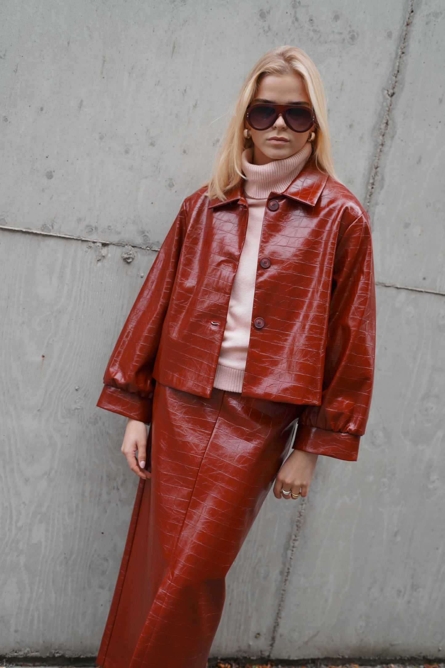 Coquet jacket Bordeaux