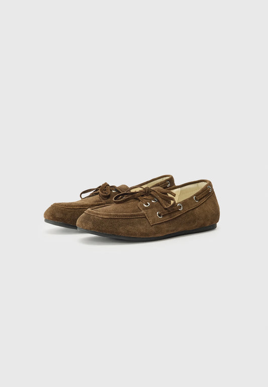 Marlene Boat Shoe Brown
