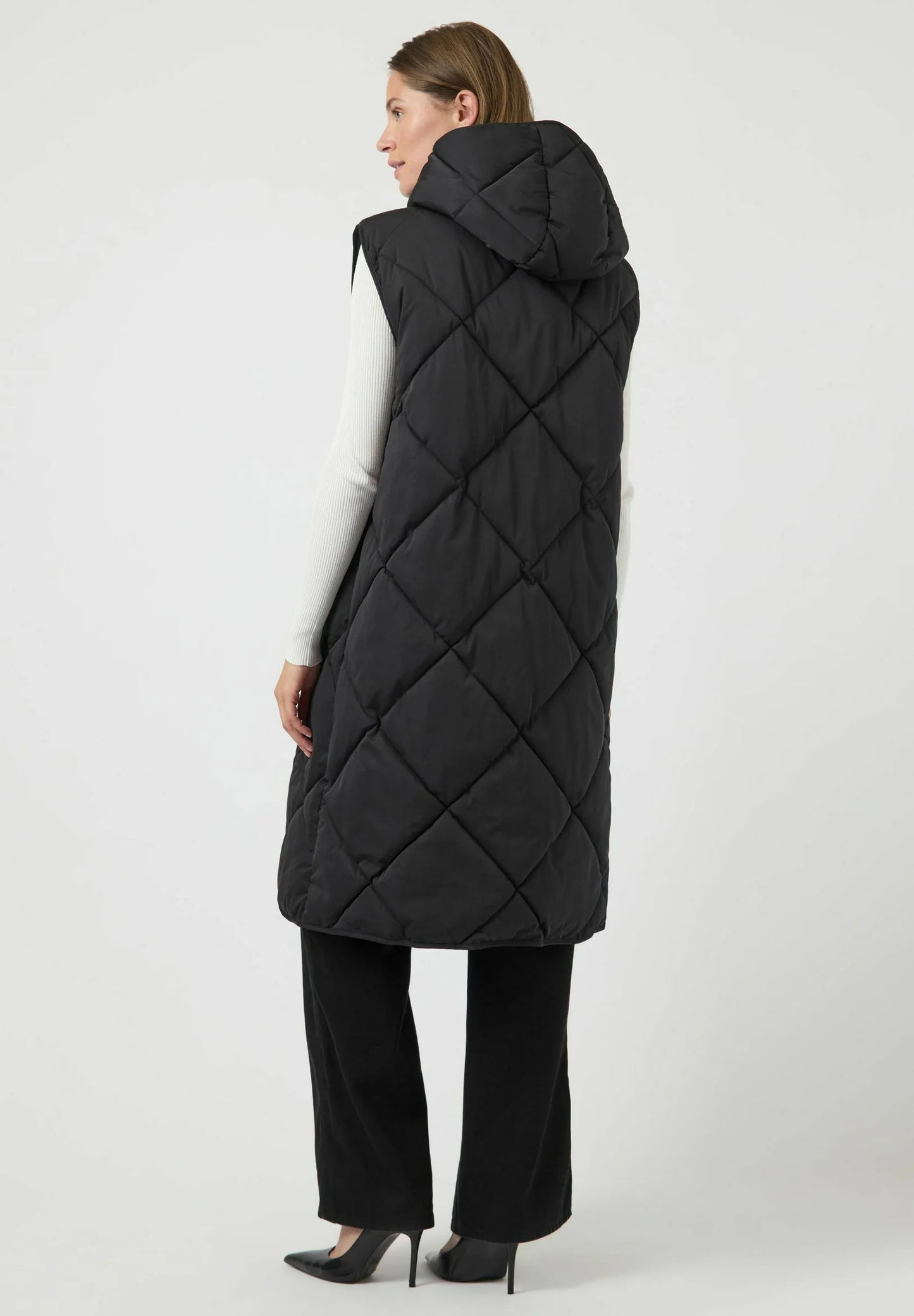 Elura padded vest Black