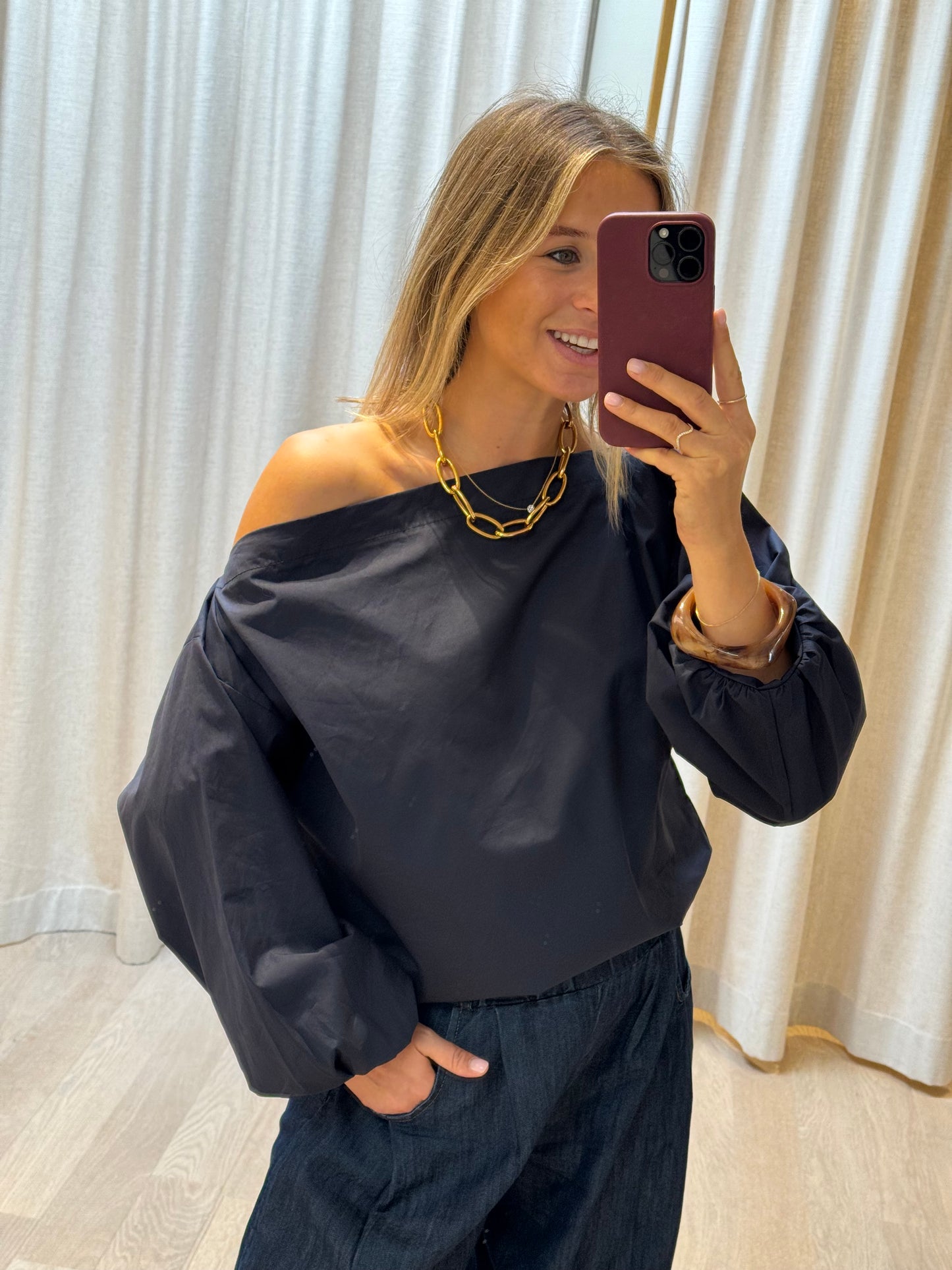 Top Lolder Navy