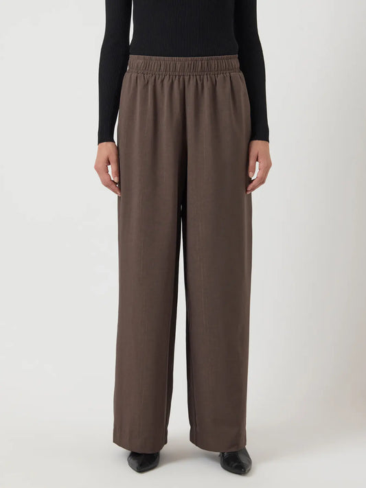 Shimma pant Choc. brown