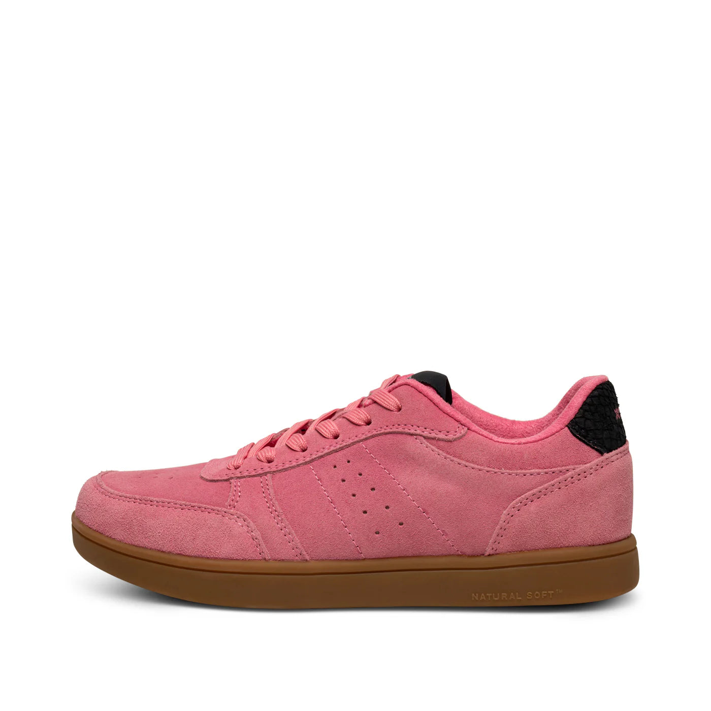 Bjork suede sneaker Aurora pink