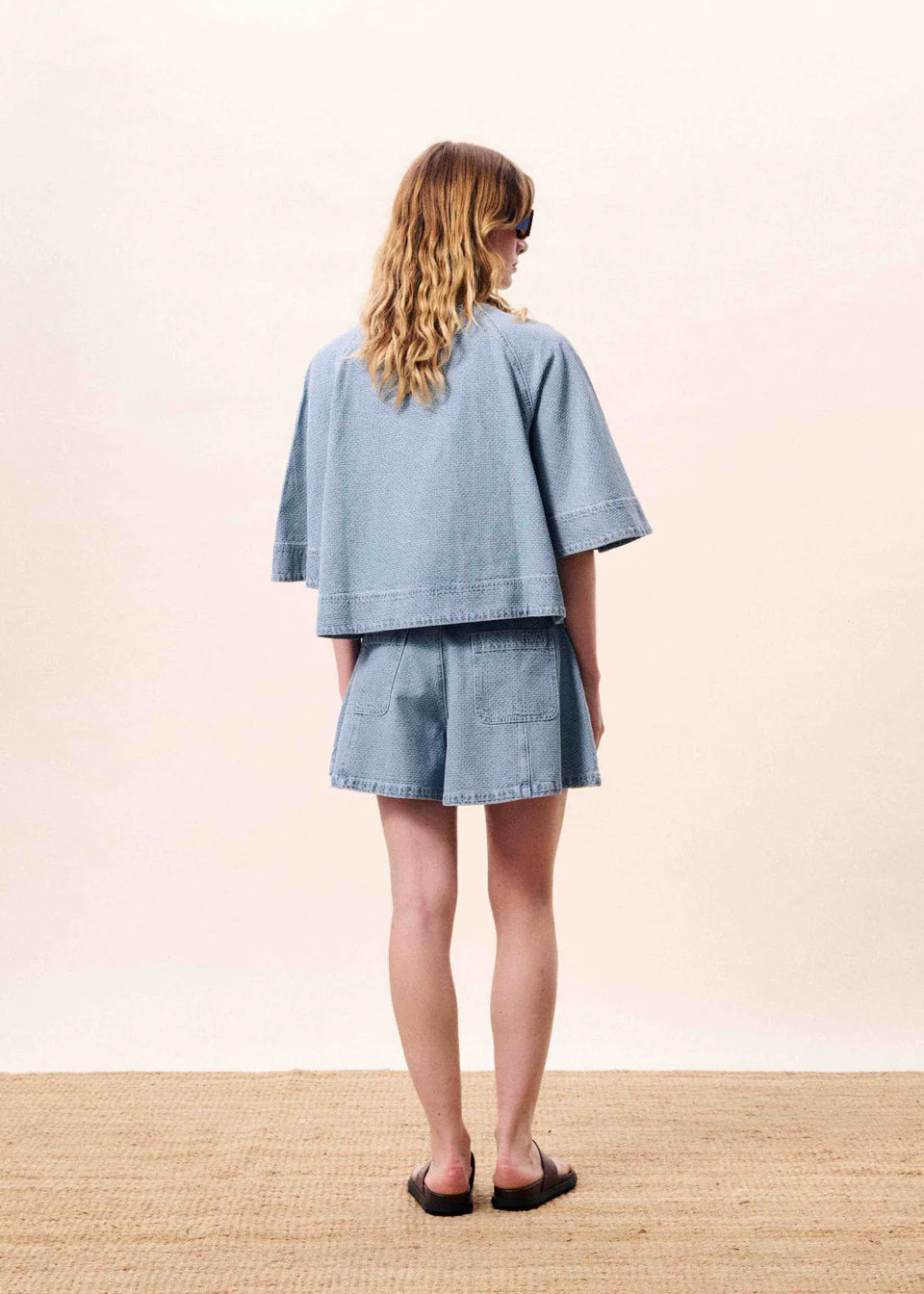 Khoi short Bleu clair