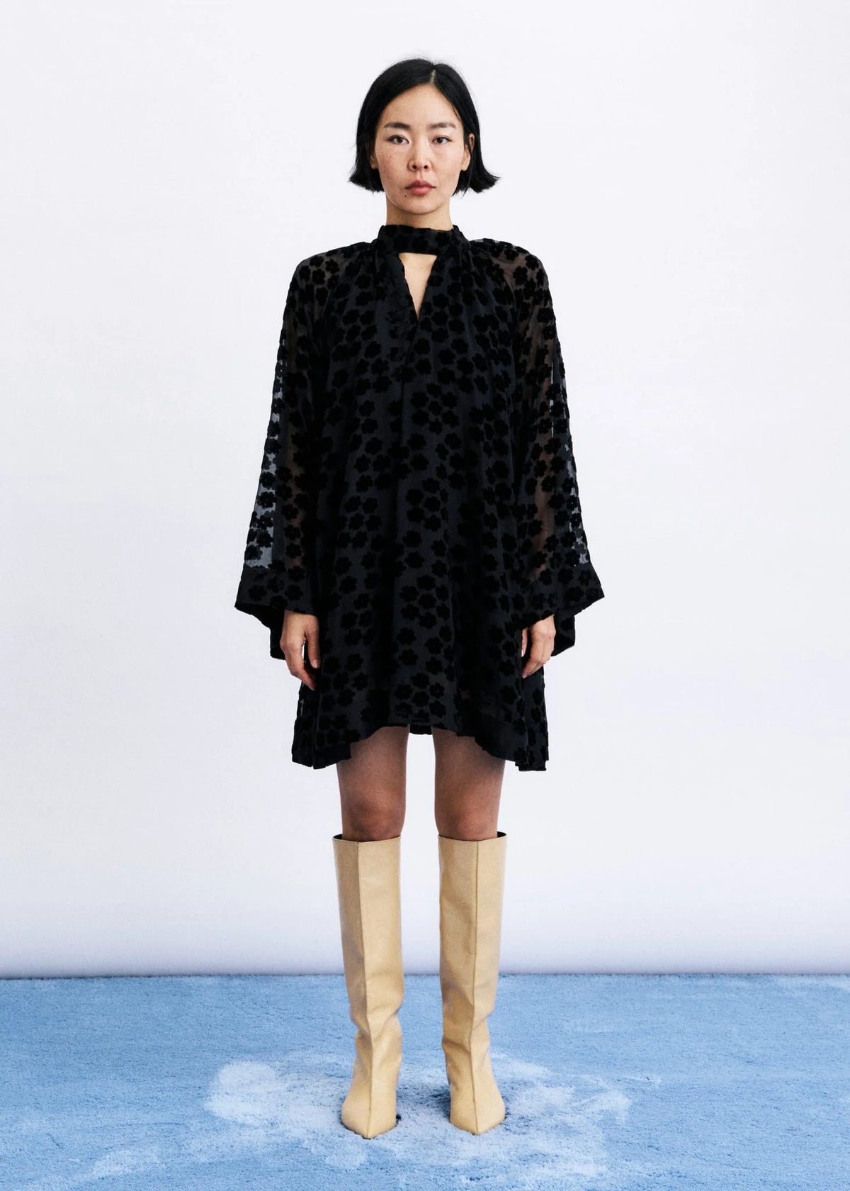 Brent robe Noir