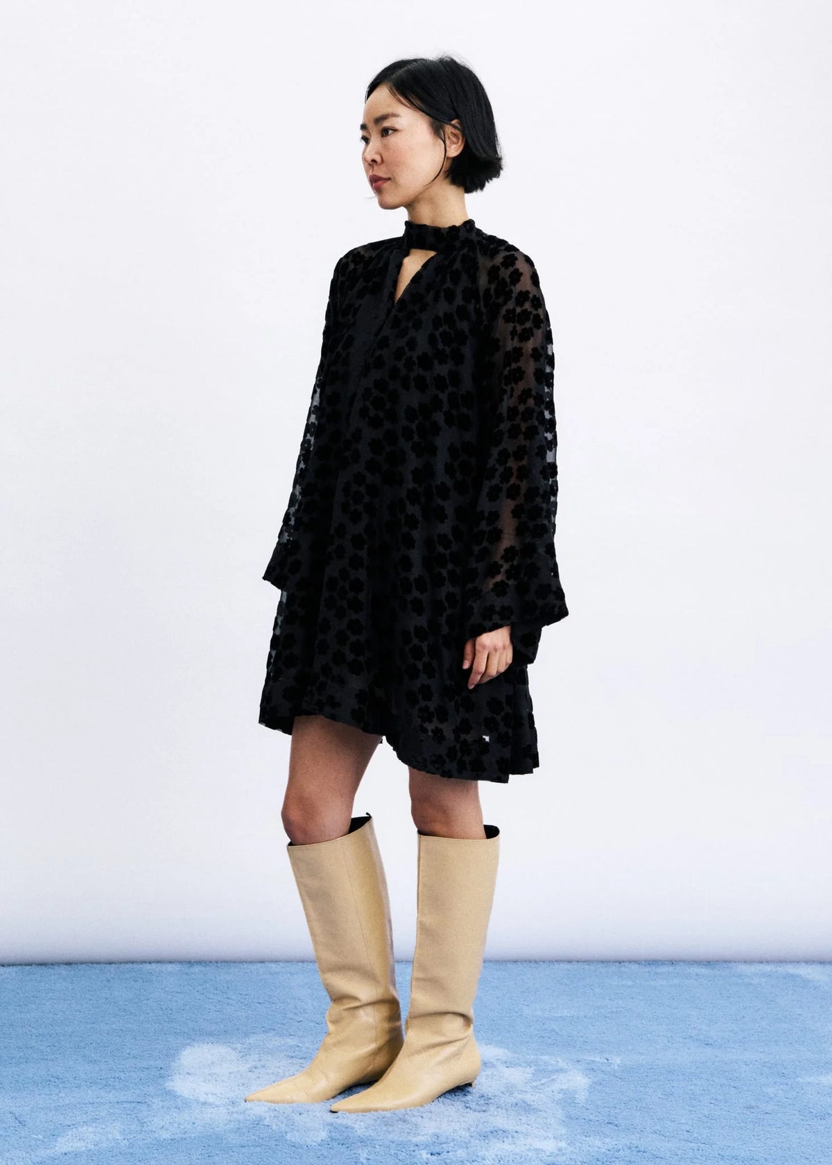 Brent robe Noir
