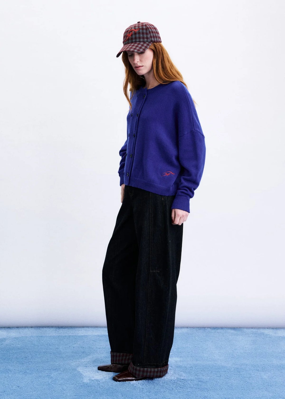 Chichi Cardigan Bleu electrique