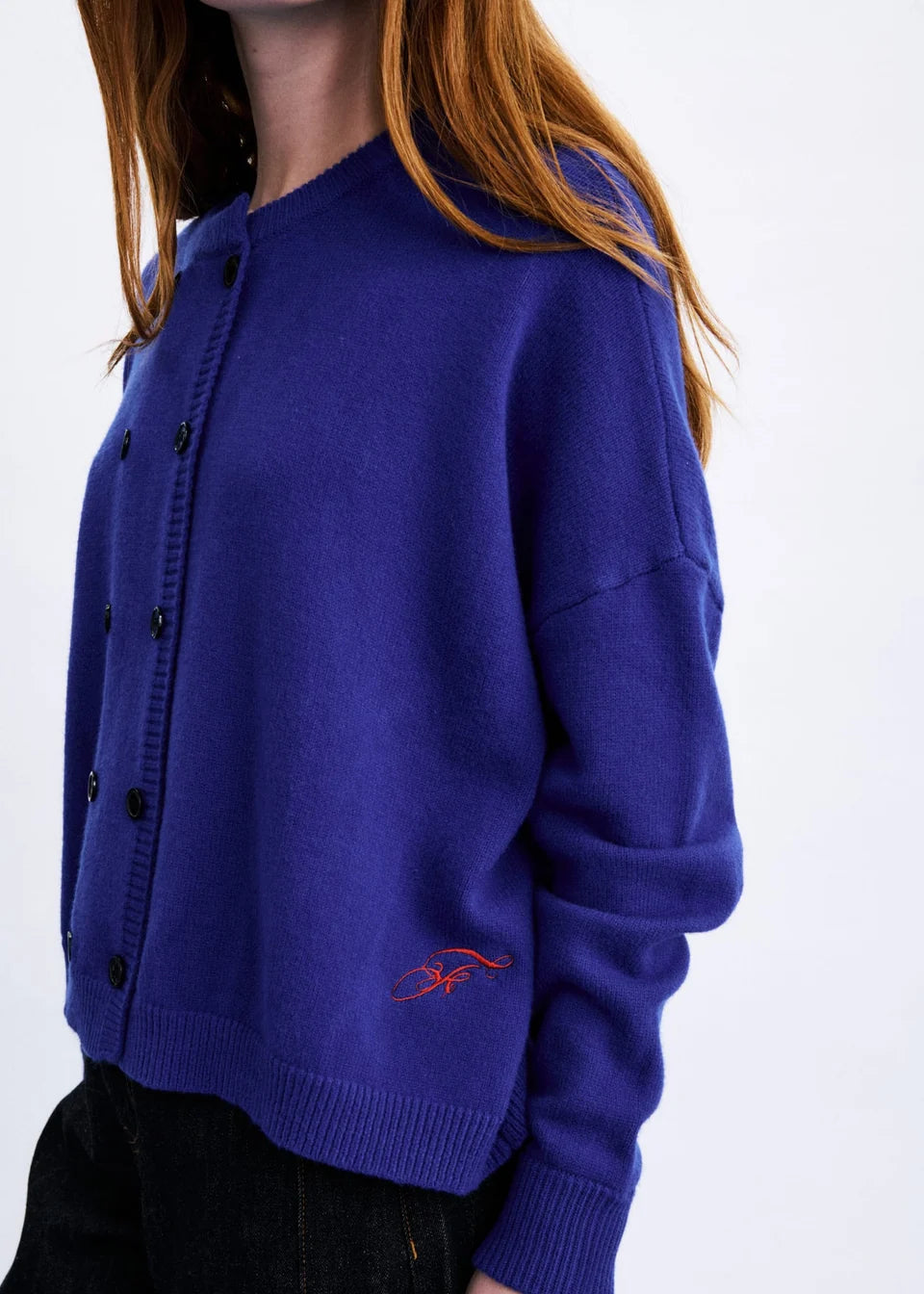 Chichi Cardigan Bleu electrique