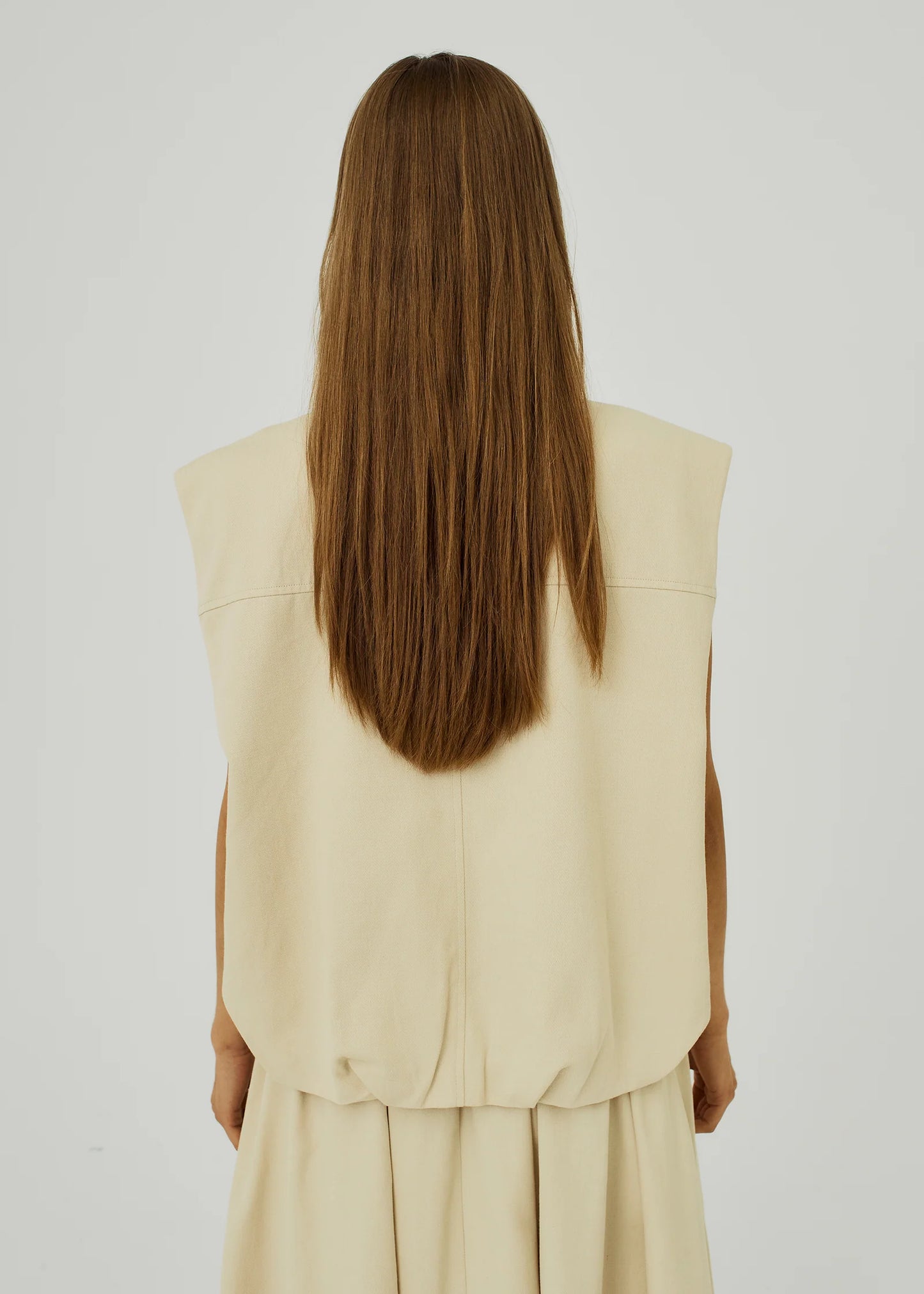 Camins waistcoat Ivory