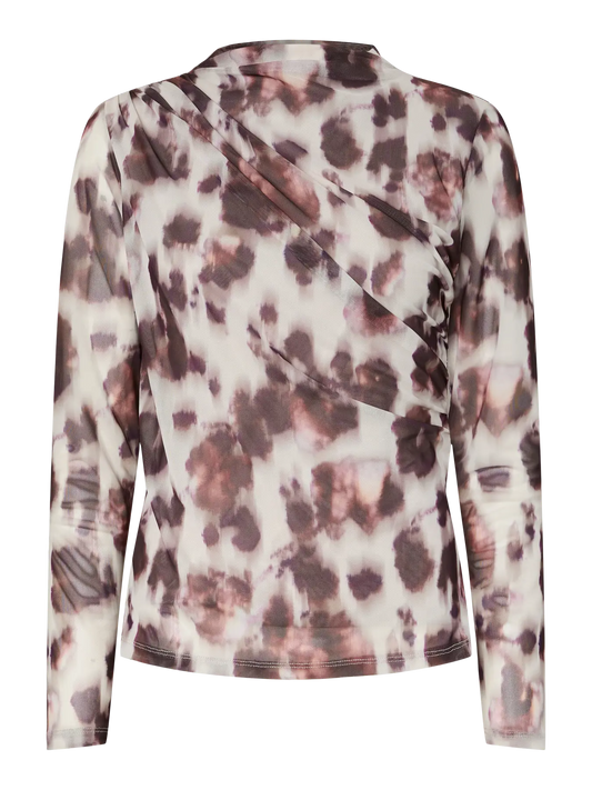 Flori LS top Moonlight print