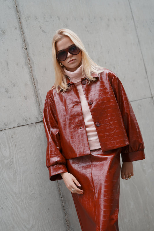 Coquet jacket Bordeaux