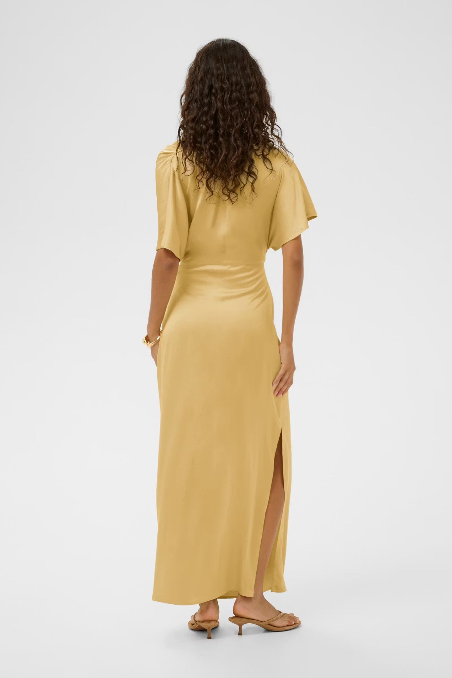 Evilia dress Reed yellow