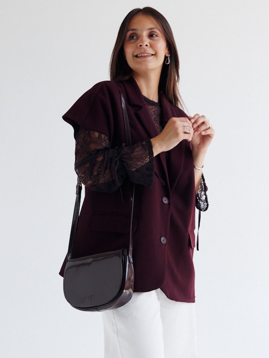 Blazer Alba Bordeaux