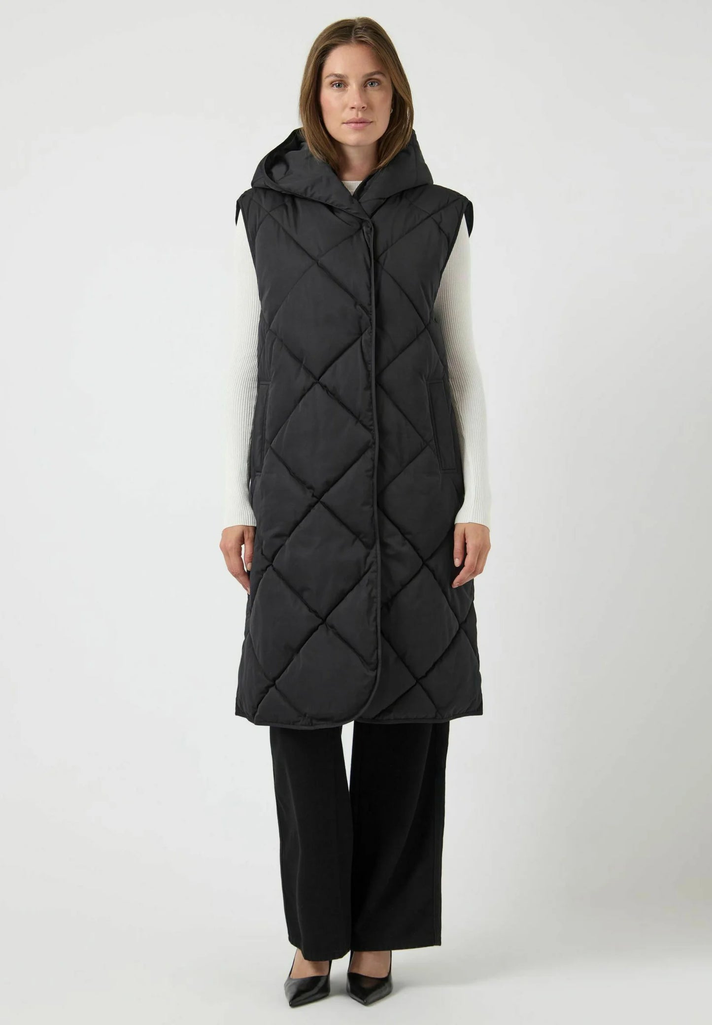 Elura padded vest Black
